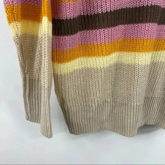 All in  Favor Striped Dolman Sleeve Sweater - Picture 6 of 10